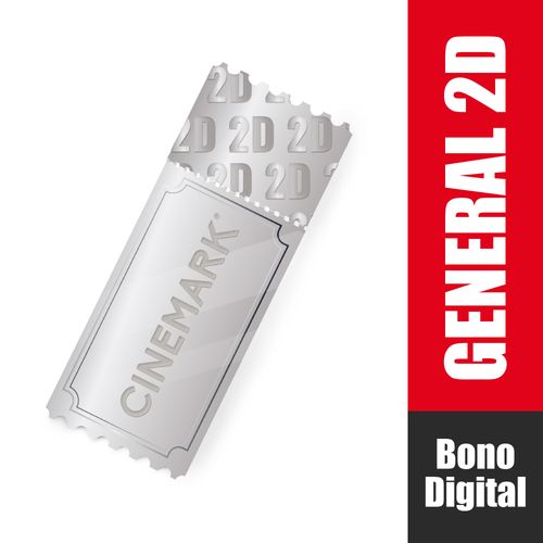 Entrada 2D general Cinemark