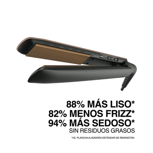 Plancha Alisadora Remington Argán Y Keratina