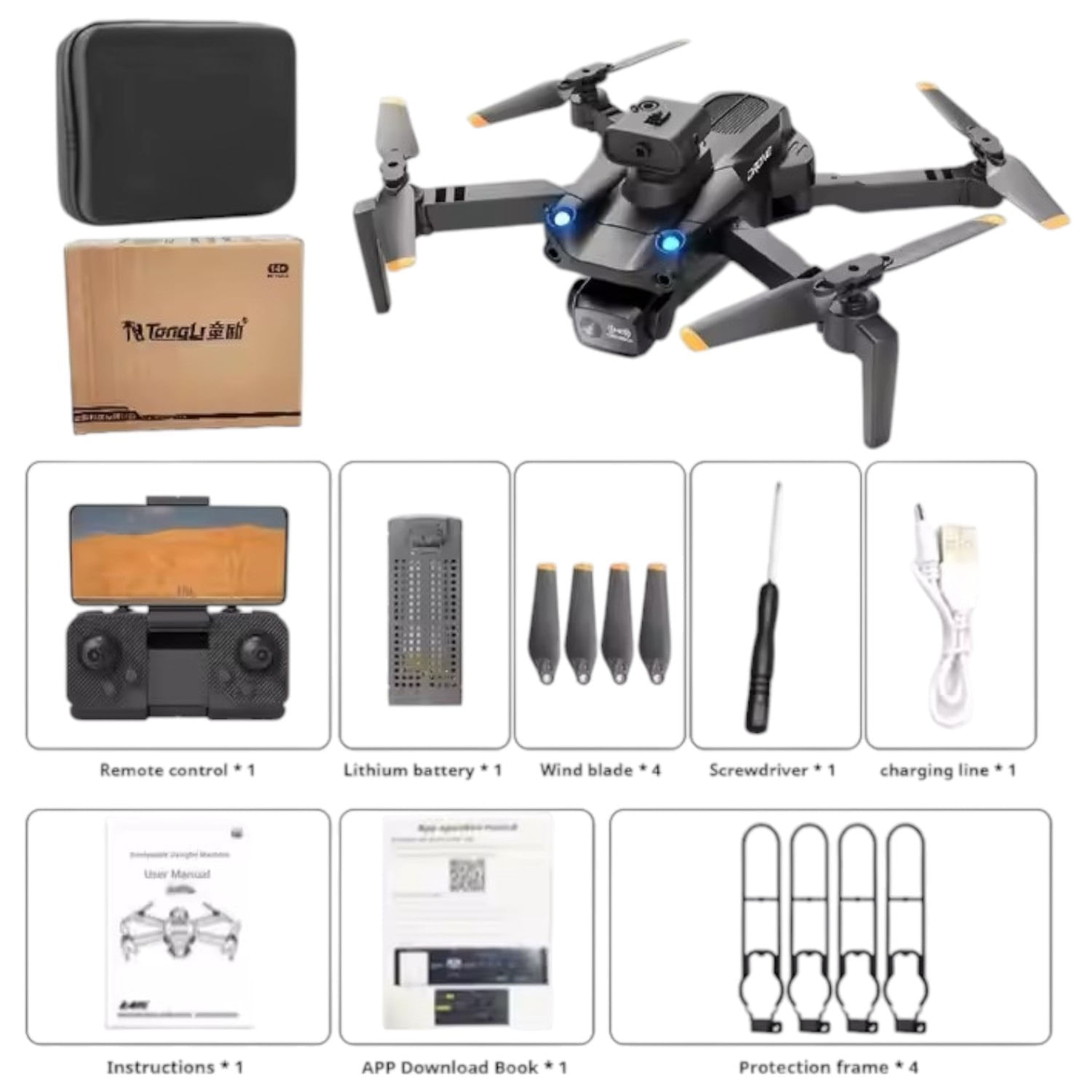 Dron Con Camara HD Gran Estabilidad Y Vuelo Preciso