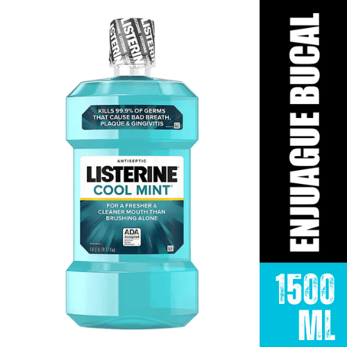 Enjuague Bucal Listerine Coolmint X 1500 mL