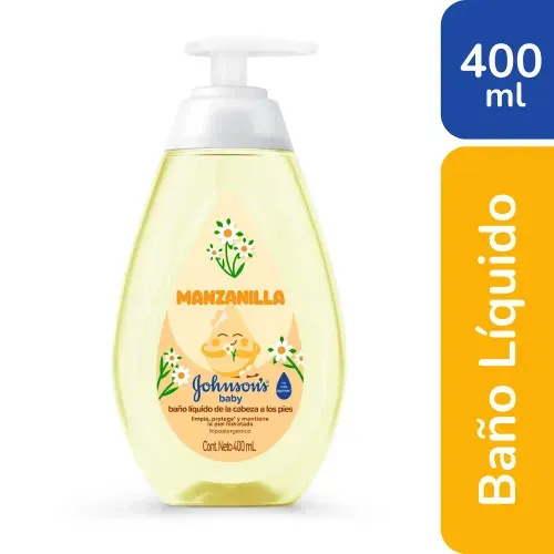 Baño Líquido Johnson's Baby Manzanilla X 400 mL