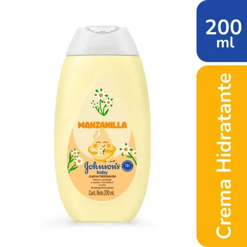 Crema Hidratante Johnson's Baby Manzanilla X 200 mL