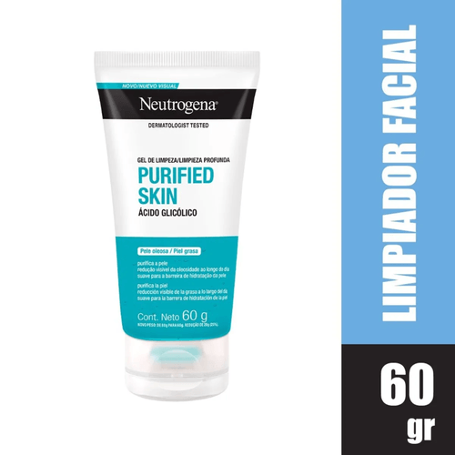 Limpiador Facial Neutrogena Purified Skin Cleanser X 60 g