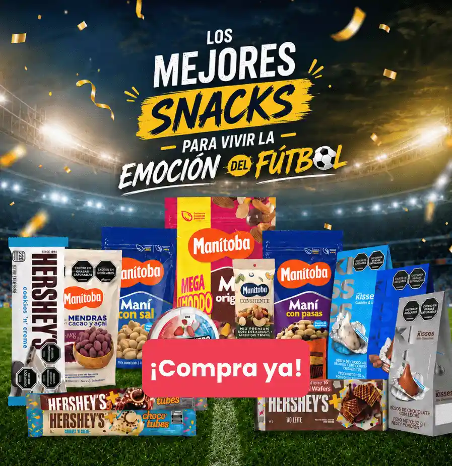 Los mejores snacks para vivir la emoción del futbol
